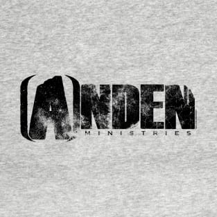 Anden Ministries Logo Black Distressed T-Shirt